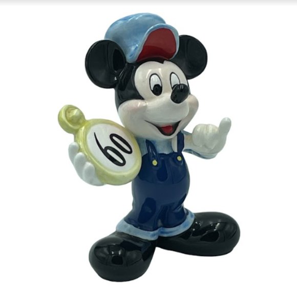 Mickey Mouse 60th Birthday Celebration Disney Schmid Vintage Figurine Art Décor - Picture 8 of 11